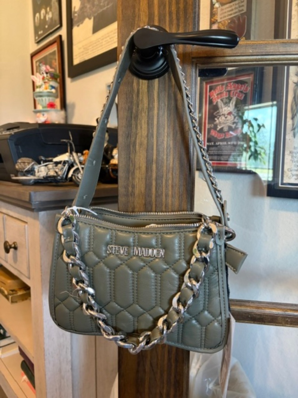 Steve Madden Olive Green NWT